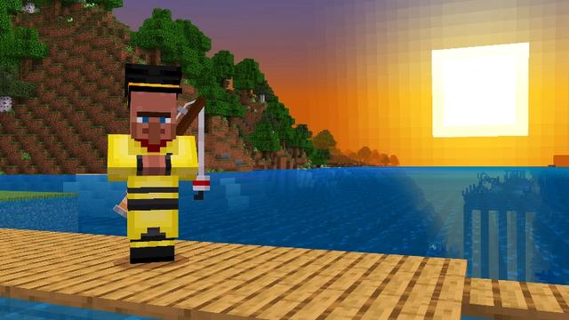 Screenshot of the Minecraft Bedrock Marketplace product Villager Expansion created by Giggle Block Studios.