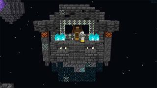 Screenshot of the Minecraft Bedrock Marketplace product Warden Skyblock created by Giggle Block Studios.