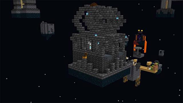 Screenshot of the Minecraft Bedrock Marketplace product Warden Skyblock created by Giggle Block Studios.