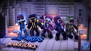 Thumbnail of the Minecraft Bedrock Marketplace product Wizards & Warriors created by Giggle Block Studios.