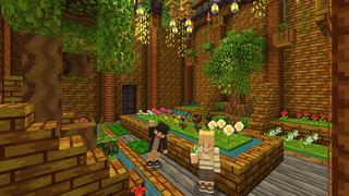 Screenshot of the Minecraft Bedrock Marketplace product Wooden Texture Pack created by Giggle Block Studios.