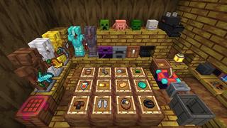 Screenshot of the Minecraft Bedrock Marketplace product Wooden Texture Pack created by Giggle Block Studios.