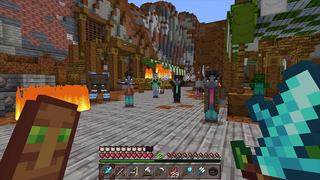 Screenshot of the Minecraft Bedrock Marketplace product Wooden Texture Pack created by Giggle Block Studios.