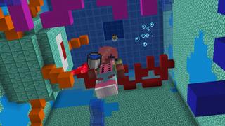 Screenshot of the Minecraft Bedrock Marketplace product Worlds Highest Jump created by Giggle Block Studios.