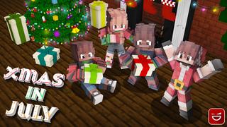 Thumbnail of the Minecraft Bedrock Marketplace product Xmas in July created by Giggle Block Studios.
