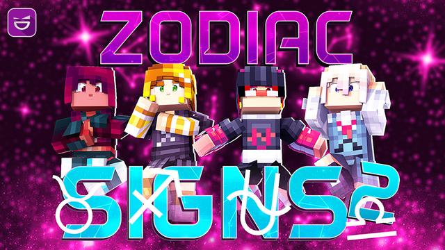 Thumbnail of the Minecraft Bedrock Marketplace product Zodiac Signs 2 created by Giggle Block Studios.