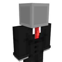 Thumbnail of the Minecraft Bedrock Marketplace product Black Suit Red Tie created by Glorious Studios.