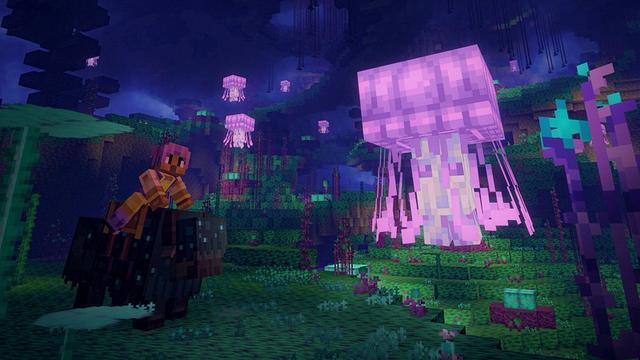 Screenshot of the Minecraft Bedrock Marketplace product CAVES: Fire & Ice created by Glorious Studios.