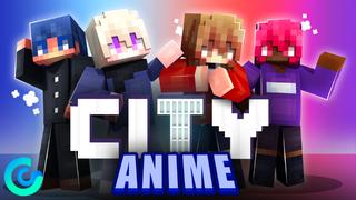 Thumbnail of the Minecraft Bedrock Marketplace product City Anime created by Glorious Studios.