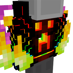 Thumbnail of the Minecraft Bedrock Marketplace product Flame RGB Hoodie created by Glorious Studios.
