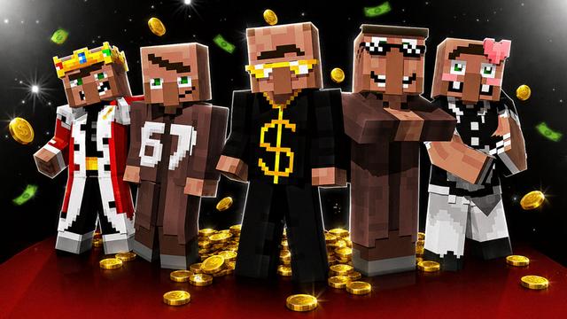Thumbnail of the Minecraft Bedrock Marketplace product Meme Villagers created by Glorious Studios.