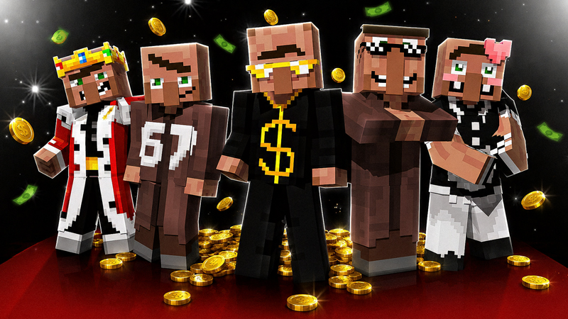 Thumbnail of the Minecraft Bedrock Marketplace product Meme Villagers created by Glorious Studios.