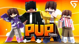 Thumbnail of the Minecraft Bedrock Marketplace product PvP Teens created by Glorious Studios.