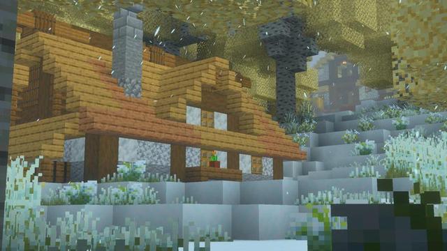 Screenshot of the Minecraft Bedrock Marketplace product SEASONS Add-On: Biomes, Animals & More! created by Glorious Studios.