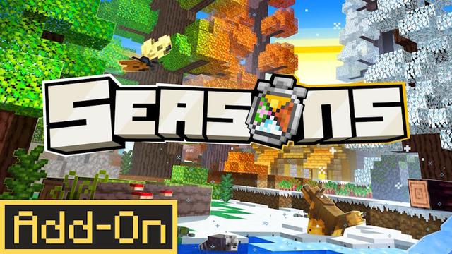 Thumbnail of the Minecraft Bedrock Marketplace product SEASONS Add-On created by Glorious Studios.