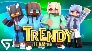 Thumbnail of the Minecraft Bedrock Marketplace product Trendy Team 2021 created by Glorious Studios.