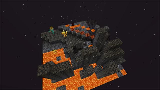 Screenshot of the Minecraft Bedrock Marketplace product 1 Chunk challenge created by Glowfischdesigns.