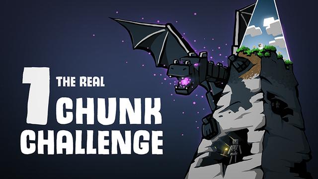 Thumbnail of the Minecraft Bedrock Marketplace product 1 Chunk challenge created by Glowfischdesigns.