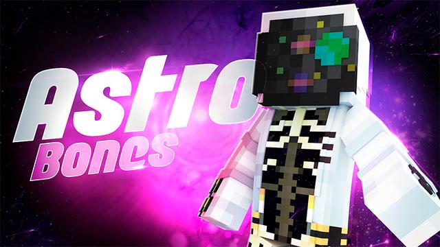 Thumbnail of the Minecraft Bedrock Marketplace product Astro Bones created by Glowfischdesigns.