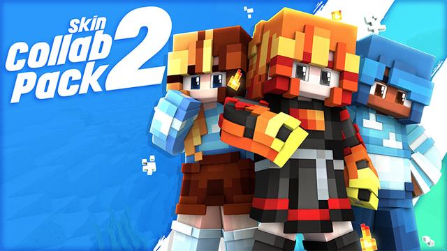 Thumbnail of the Minecraft Bedrock Marketplace product Collab Pack 2 created by Glowfischdesigns.