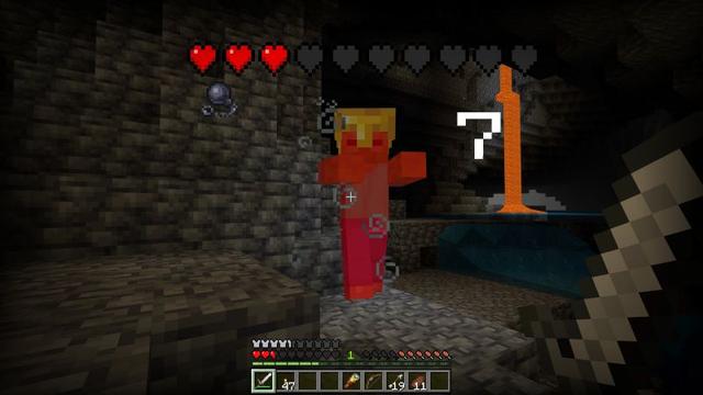 Screenshot of the Minecraft Bedrock Marketplace product Combat Utilities created by Glowfischdesigns.