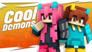 Thumbnail of the Minecraft Bedrock Marketplace product Cool Demons created by Glowfischdesigns.