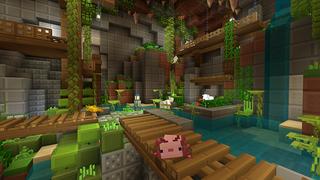 Screenshot of the Minecraft Bedrock Marketplace product Cubits created by Glowfischdesigns.