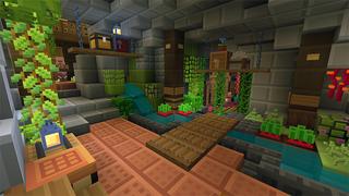 Screenshot of the Minecraft Bedrock Marketplace product Cubits created by Glowfischdesigns.