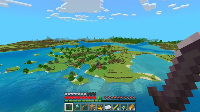 Screenshot of the Minecraft Bedrock Marketplace product Cubits created by Glowfischdesigns.