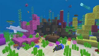 Screenshot of the Minecraft Bedrock Marketplace product Cubits created by Glowfischdesigns.