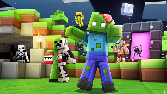 Thumbnail of the Minecraft Bedrock Marketplace product Cubits created by Glowfischdesigns.