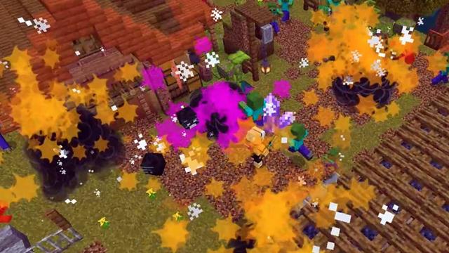 Screenshot of the Minecraft Bedrock Marketplace product Custom Hearts created by Glowfischdesigns.