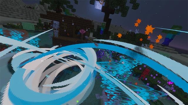 Screenshot of the Minecraft Bedrock Marketplace product Custom Hearts created by Glowfischdesigns.