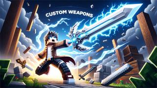 Thumbnail of the Minecraft Bedrock Marketplace product Armas Personalizadas created by Glowfischdesigns.