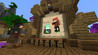 Screenshot of the Minecraft Bedrock Marketplace product Ender Backpack created by Glowfischdesigns.