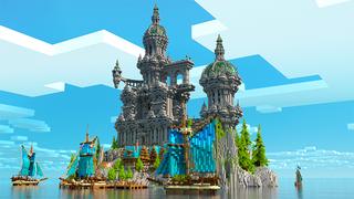 Thumbnail of the Minecraft Bedrock Marketplace product Free Estate created by Glowfischdesigns.