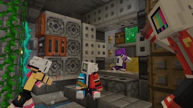 Screenshot of the Minecraft Bedrock Marketplace product Free The Estate 2 created by Glowfischdesigns.