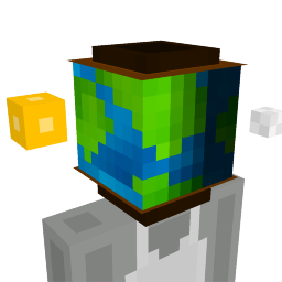 Thumbnail of the Minecraft Bedrock Marketplace product Globe Head created by Glowfischdesigns.