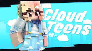 Thumbnail of the Minecraft Bedrock Marketplace product HD+ Cloud Teens created by Glowfischdesigns.