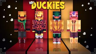 Thumbnail of the Minecraft Bedrock Marketplace product HD+ Duckies created by Glowfischdesigns.