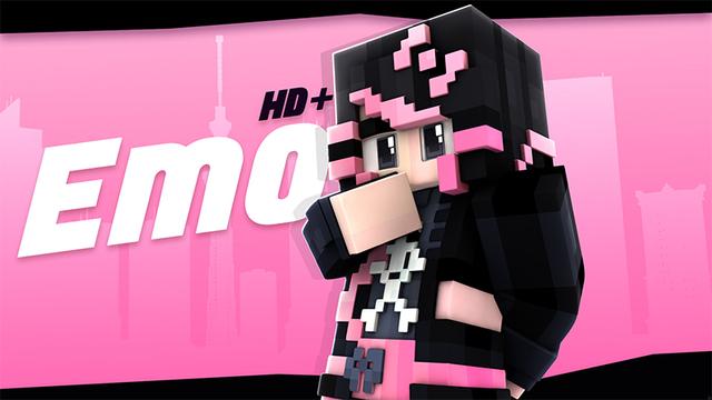 Thumbnail of the Minecraft Bedrock Marketplace product HD+ Emo created by Glowfischdesigns.