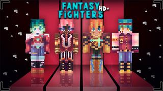 Thumbnail of the Minecraft Bedrock Marketplace product HD+ Fantasy Fighters created by Glowfischdesigns.