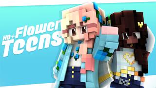 Thumbnail of the Minecraft Bedrock Marketplace product HD+ Flower Teens created by Glowfischdesigns.