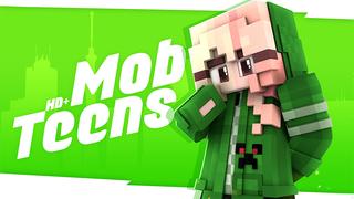 Thumbnail of the Minecraft Bedrock Marketplace product HD+ Mob Teens created by Glowfischdesigns.