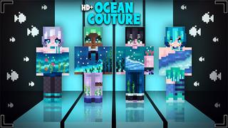 Thumbnail of the Minecraft Bedrock Marketplace product Ocean Couture created by Glowfischdesigns.