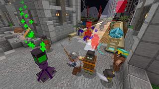 Screenshot of the Minecraft Bedrock Marketplace product Orc Invasion created by Glowfischdesigns.