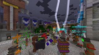 Screenshot of the Minecraft Bedrock Marketplace product Orc Invasion created by Glowfischdesigns.