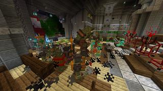 Screenshot of the Minecraft Bedrock Marketplace product Orc Invasion created by Glowfischdesigns.