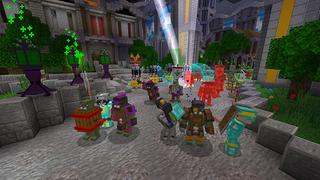 Screenshot of the Minecraft Bedrock Marketplace product Orc Invasion created by Glowfischdesigns.