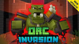 Thumbnail of the Minecraft Bedrock Marketplace product Orc Invasion created by Glowfischdesigns.
